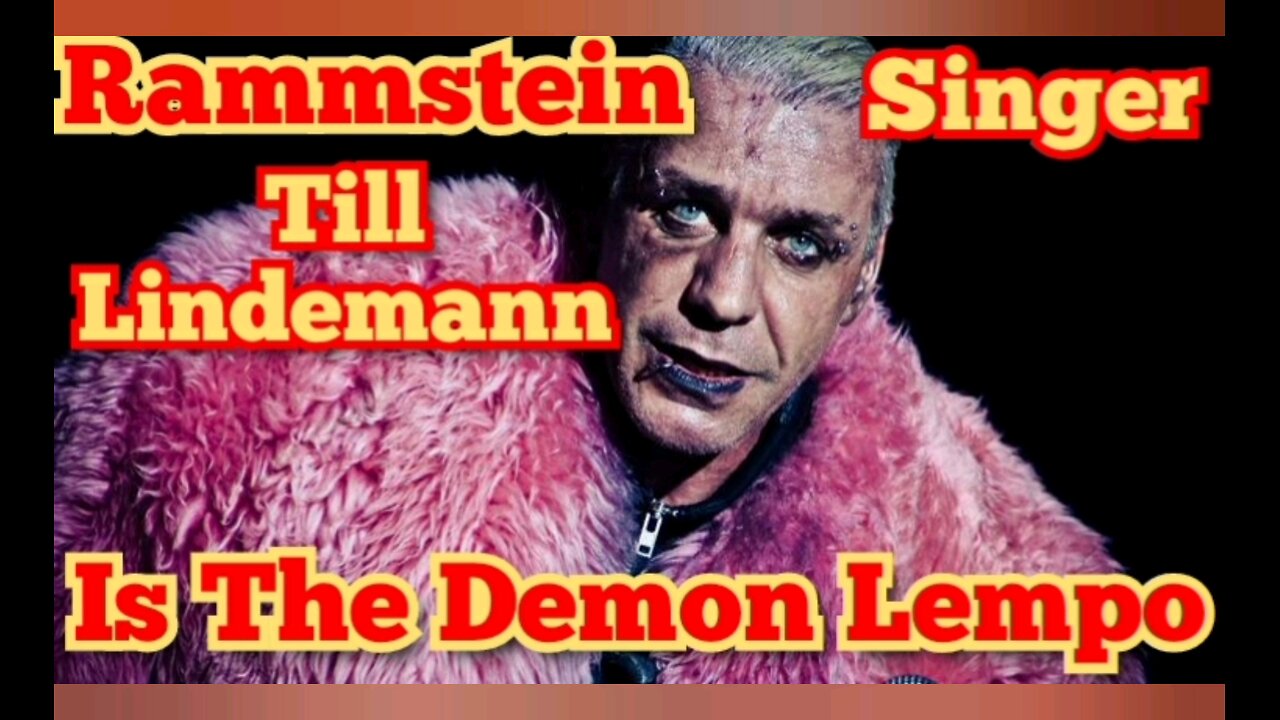 Rammstein Lead Vocalist Till Lindemann Is The Demon Lempo