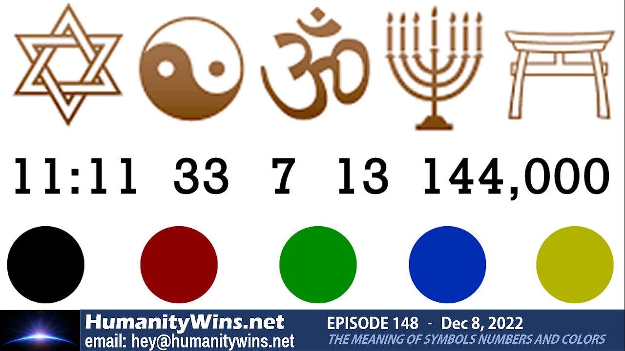 Episode 148 - The meaning of symbols numbers and colors