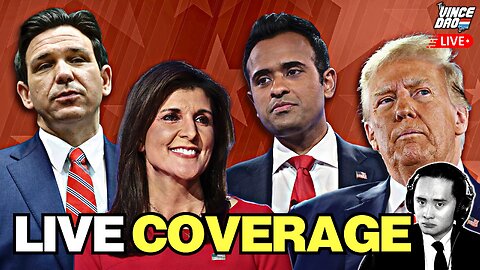 LIVE COVERAGE: GOP Iowa Caucus 2024 (ELECTION RESULTS & REACTION)