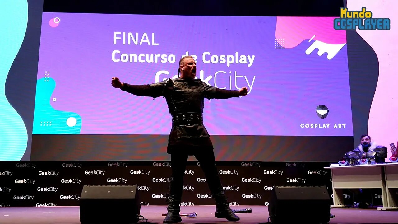 Ragnar - Vikings - Final do Concurso Cosplay do Geek City 2019
