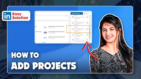 🚀🌟 **How to Add Projects on LinkedIn !** 📊🌐