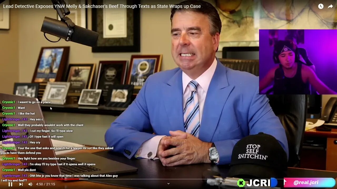 JCRI Reacts Lead Detective Exposes YNW Melly & Sakchaser's Beef Through Texts as State Wraps up Case