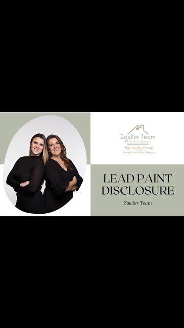 🌀EP: 23 lead paint disclosure - what does it mean to you ?#zoellerteam #wisconsin #realtoroftiktok