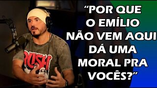 CARIOCA SE EMOCIONA COM CARLINHOS MENDIGO E ABANDONA PODCAST