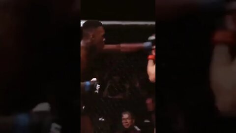 adasanya fight in UFC #shorts