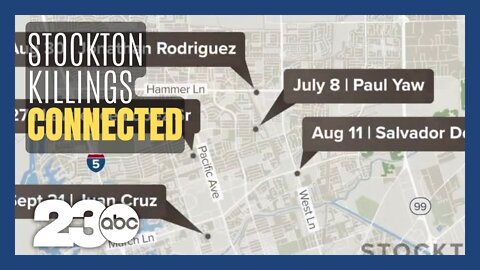 5 killings in Stockton believed to be connected