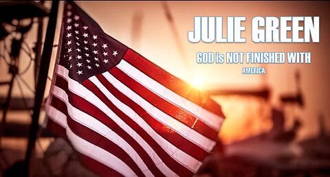 GOD IS NOT FINISHED W/AMERICA - Powerful Prophecy