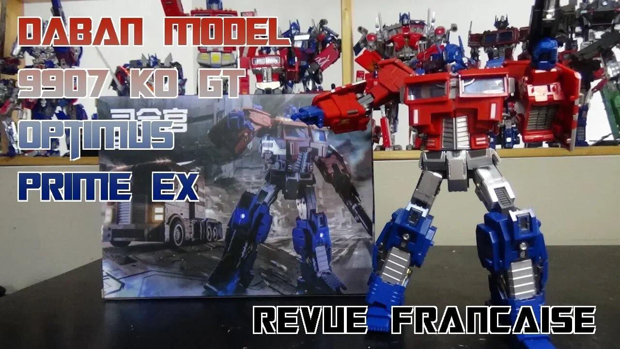 [Francais] Revue Video de Daban Model 9907 KO GT IDW Optimus Prime EX