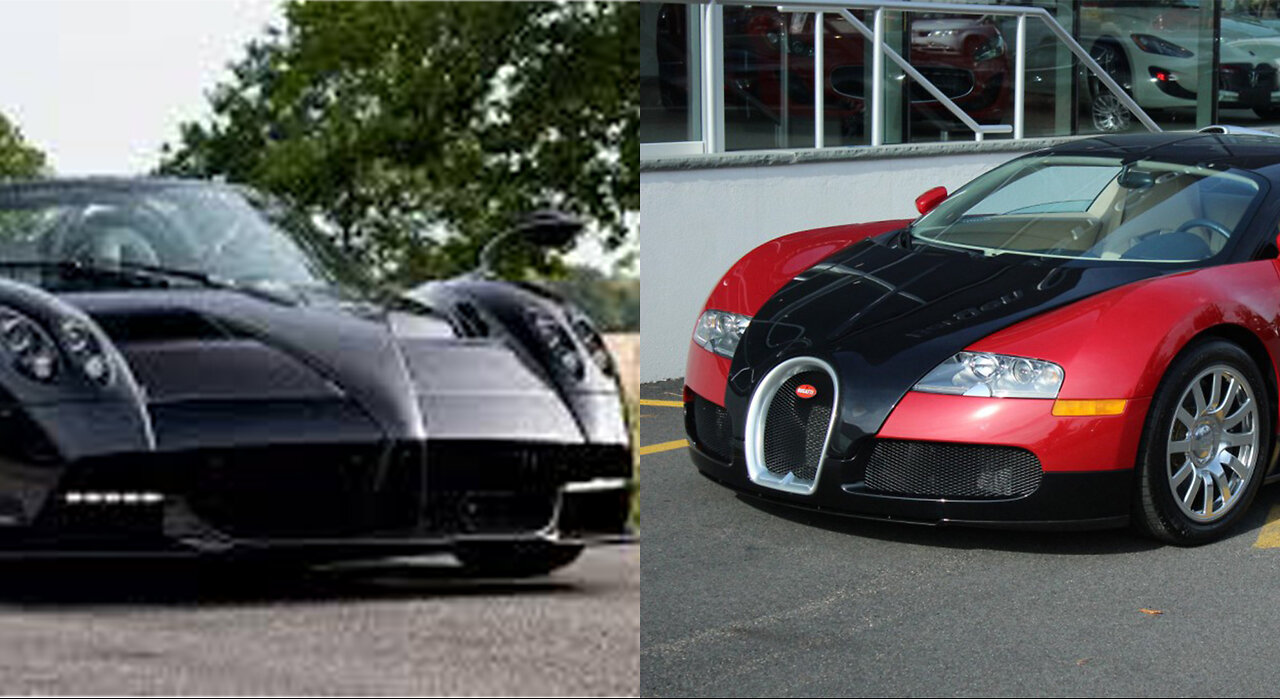Pagani Zonda Vs Bugatti Veyron