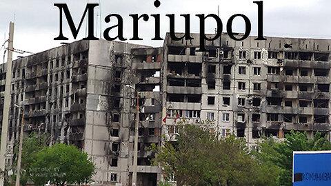 MARIUPOL IS ON FIRE. THEY WON'T SHOW IT