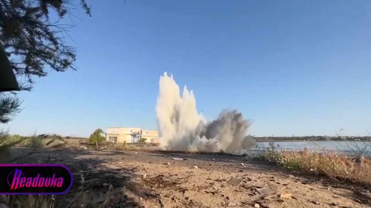 Kakhovskaya Hydroelectric Plant UA: UAF Continue Shelling Whilst Russian Military Hold Positions