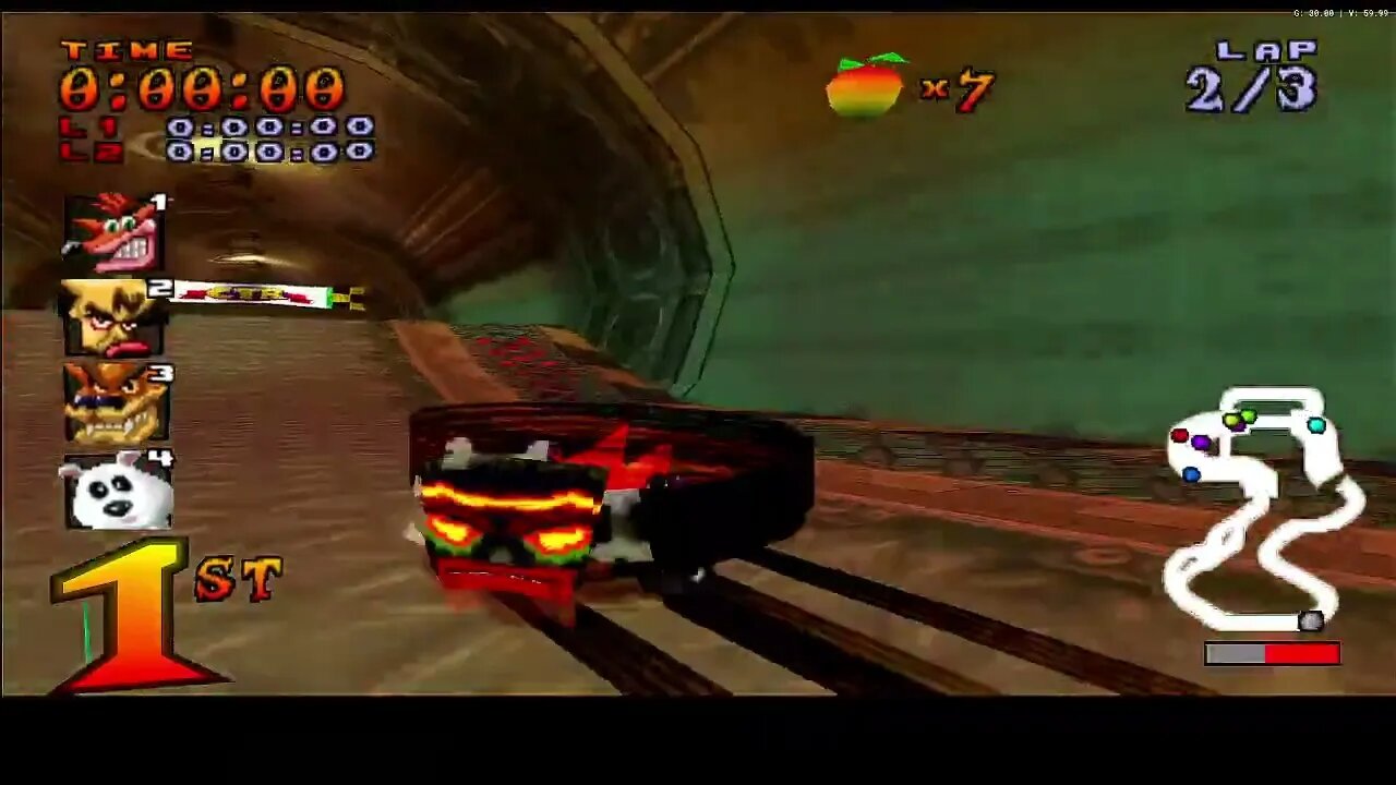 Messing around in CTR: Crash Team Racing 4