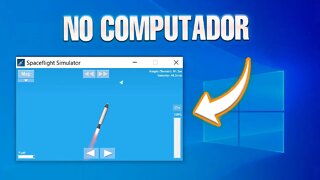 COMO INSTALAR o Spaceflight Simulator no COMPUTADOR