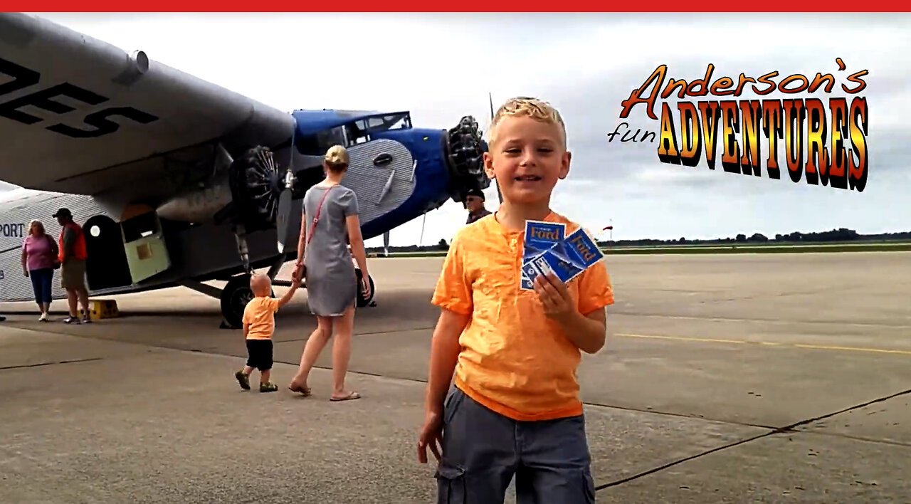 Ford Tri-Motor Airplane Ride - Anderson's Fun Adventures E11