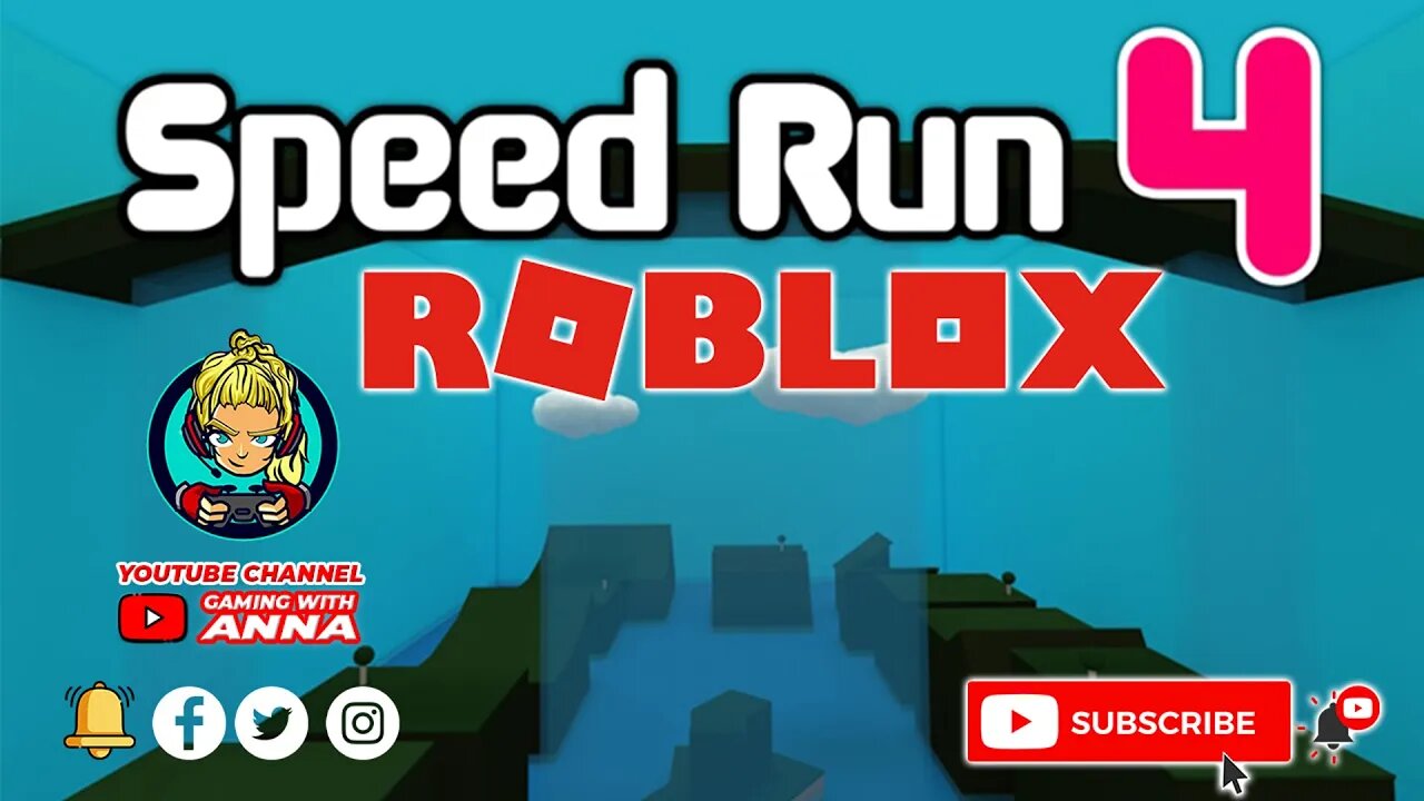 Playing Speed Run 4 Roblox | GAMING 🇺🇸 WITH ♥️ ANNA 🎮