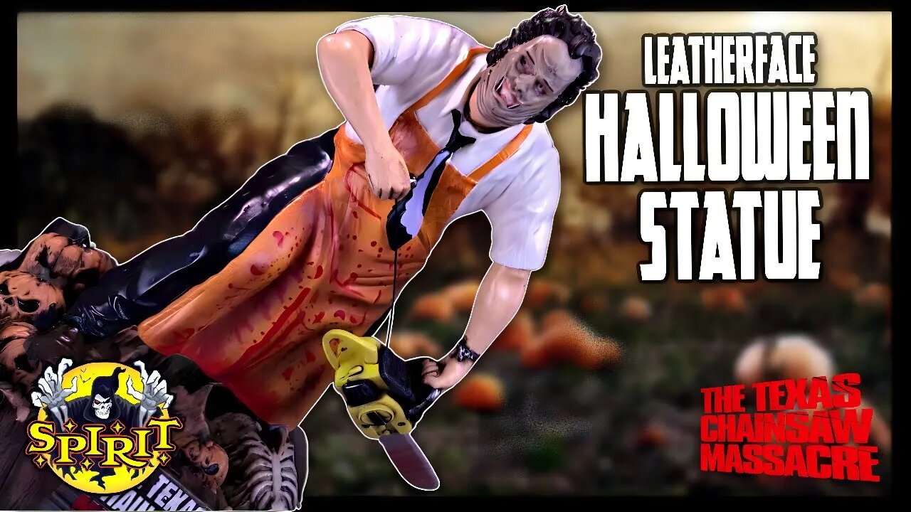 Spirit Halloween The Texas Chainsaw Massacre Leatherface Halloween Statue | #SpookySpot 2023