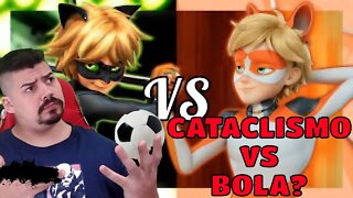 REACT CAT NOIR Vs FLAIRMIDABLE Batalha Miraculosa 😺🐶 MELHOR DO MUNDO