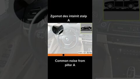 Causes of noise in BMW