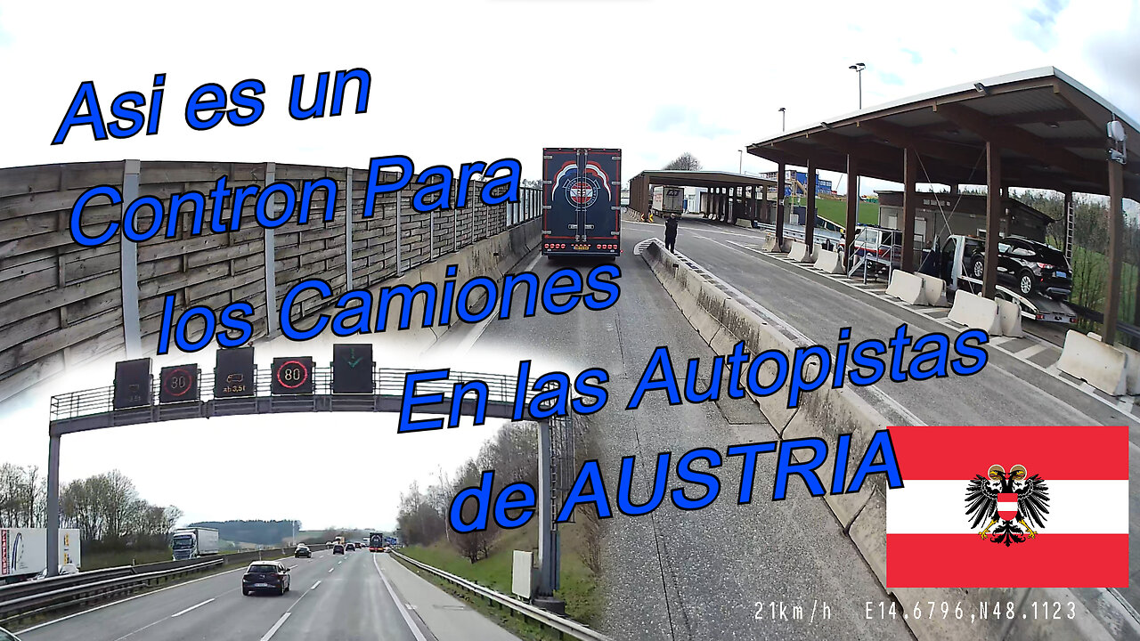 Así es un Control Para Los Camiones en AUSTRIA ❗️🚛