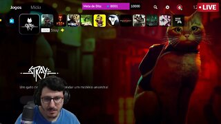 Stray - Começo de Gameplay ao vivo!