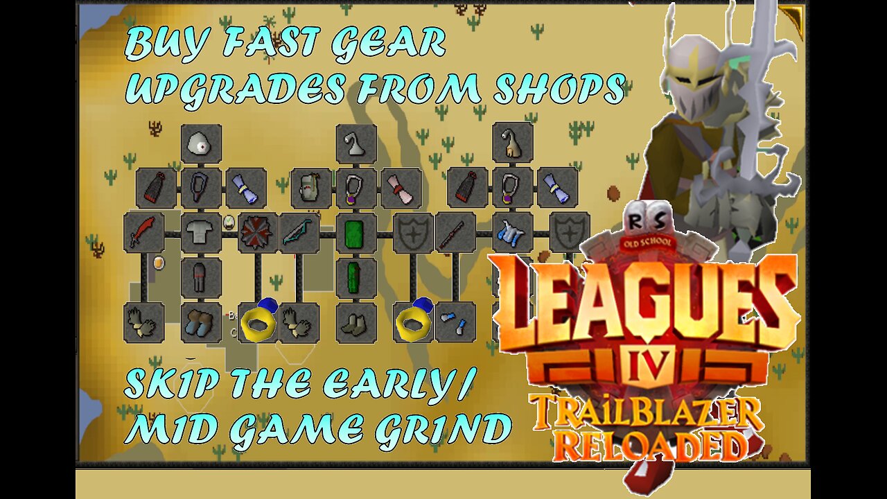 Old School Runescape Shop Gear & Weapon Upgrades