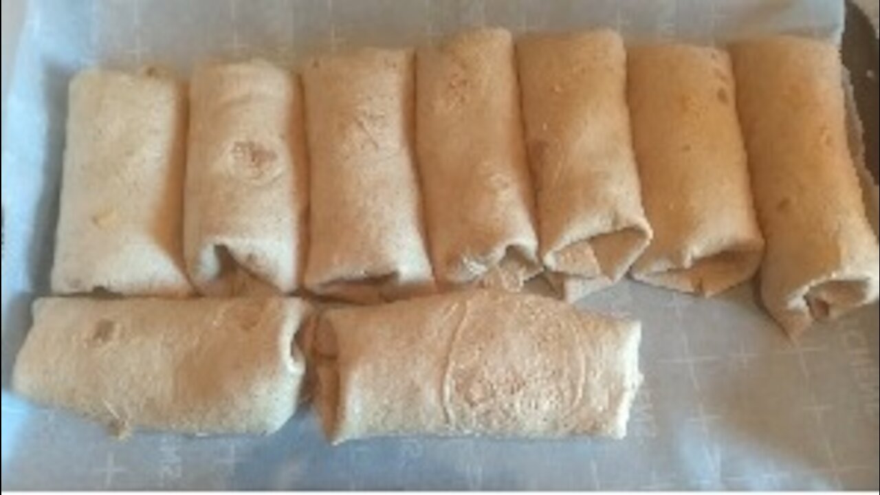 KETO Freezer Egg, Cheese, and Black Bean Burritos