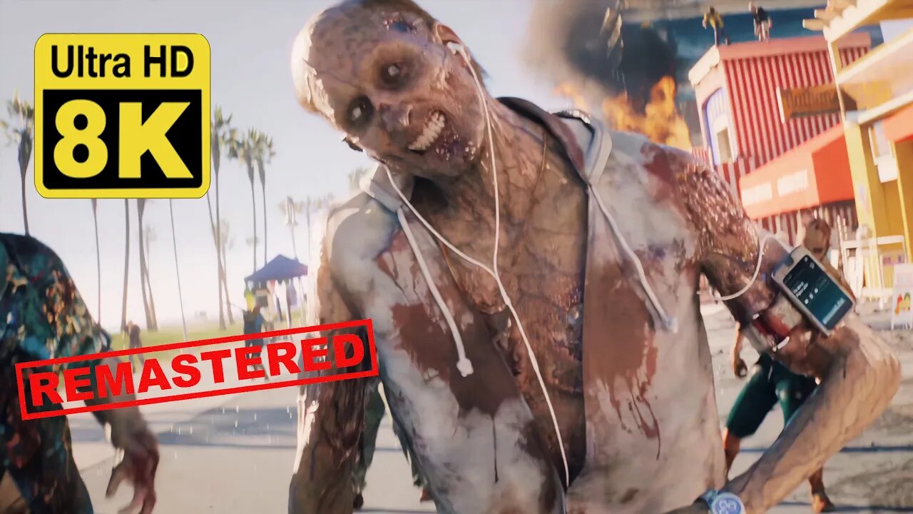 Dead Island 2 | E3 TRAILER 2014 8K (Remastered with Neural Network AI)