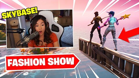 I STREAM SNIPED A SKYBASE FASHION SHOW (so funny)