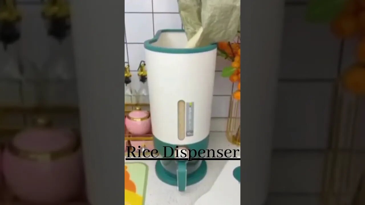 Rice Dispenser #householdproducts #shorts #usefulgadgets