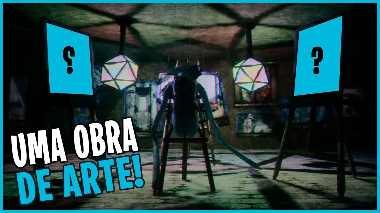 Conheçam essas OBRAS de ARTE l ClayTown Horror (demo)