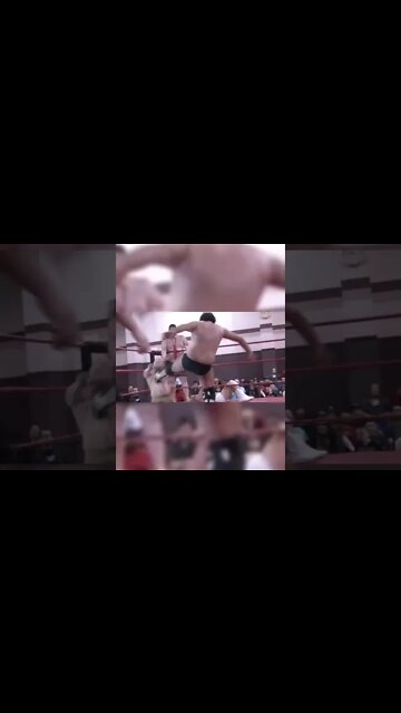 My Epic Kick on MIDGET Wrestler