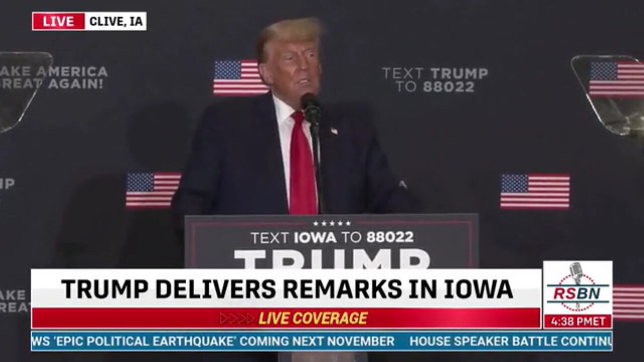 Trump: 'We Had Middle East Peace Until This Character Came Along… His Name Was Crooked Joe Biden'