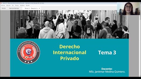 Tema N° 3. Derecho Internacional Privado. Universidad Grendal Inc.