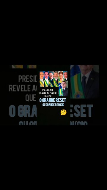 PRESIDENTE B0LS0NAR0, LULA E DEMAIS REVELE AO POVO O QUE É O GRANDE RESET OU GRANDE REINÍCIO!