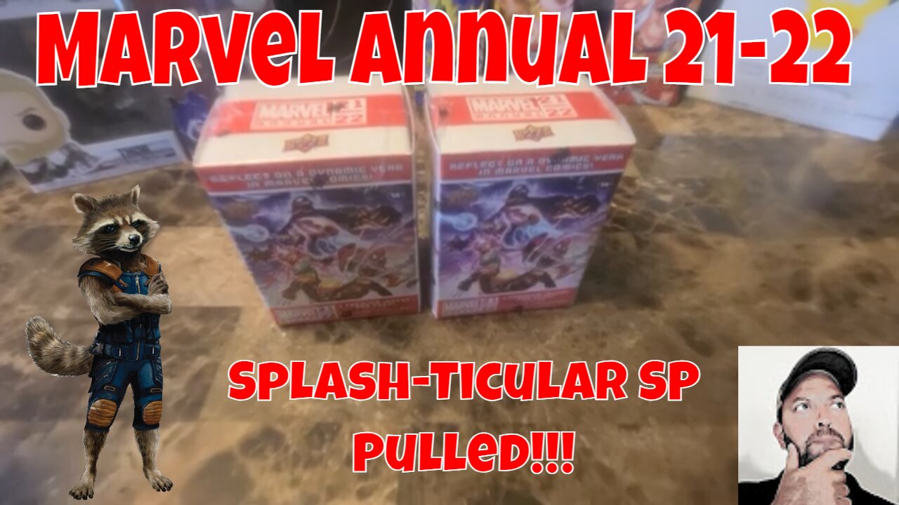 Marvel Annual 2021-22 Blaster Box Opening | Splash-Ticular SP Pulled!! 1:96