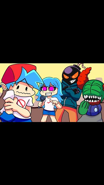 Caos no Friday Night funkin #shorts