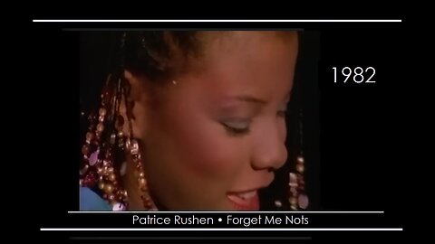 ▶ Patrice Rushen • ' Forget Me Nots ' -1982- (Official Video)