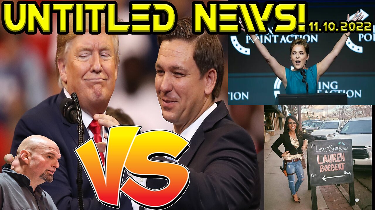 Fetterman For President, Trump v DeSantis, Kari Lake & Lauren Boebert For The Win?!