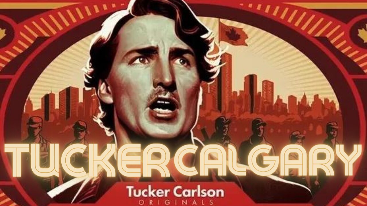 TUCKER CARLSON IN CALGARY TODAY 1/25/24 THE RESCUE MISSION