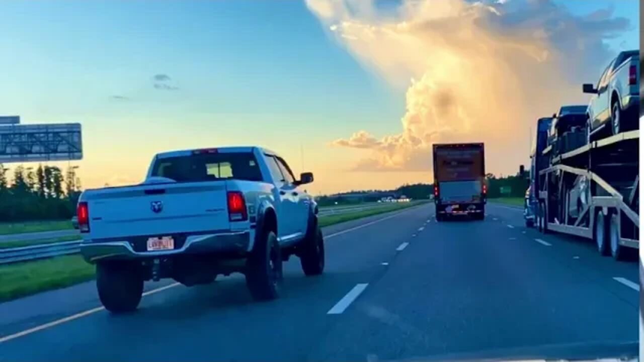 Just for fun! Evening commute time lapse!