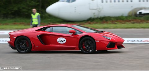 Lamborghini Aventador 203mph Test