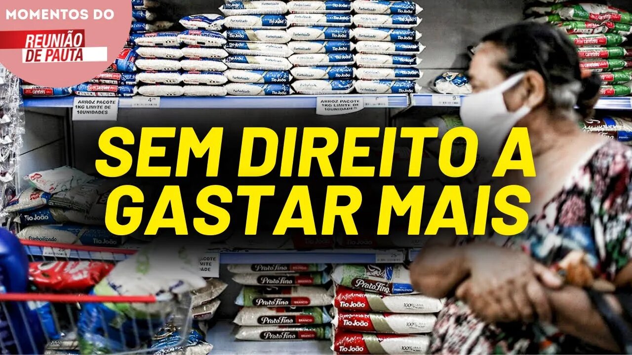 Trabalhadores gastam grande parte da renda só com a alimentação | Momentos do Reunião de Pauta