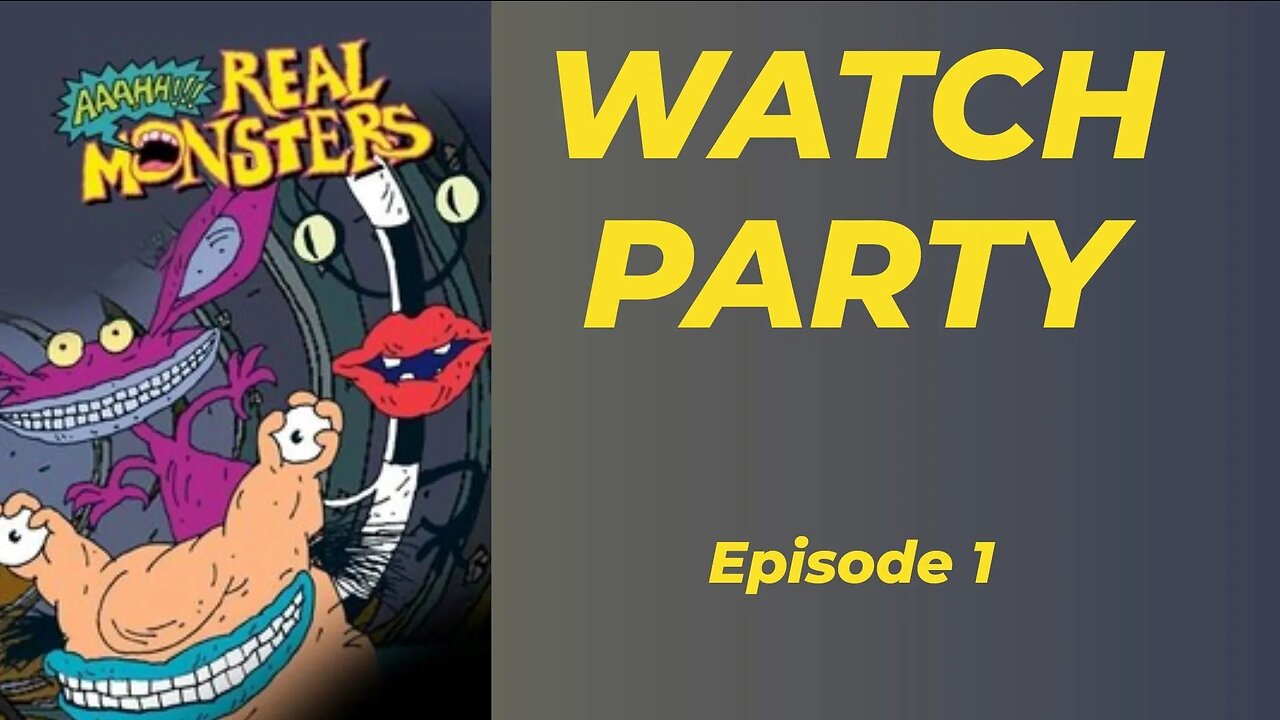 Ahhh Real Monsters S1E1 | Watch Party