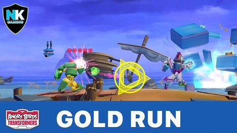 Angry Birds Transformers 2.0 - Gold Run Featuring Cosmos & Slipstream