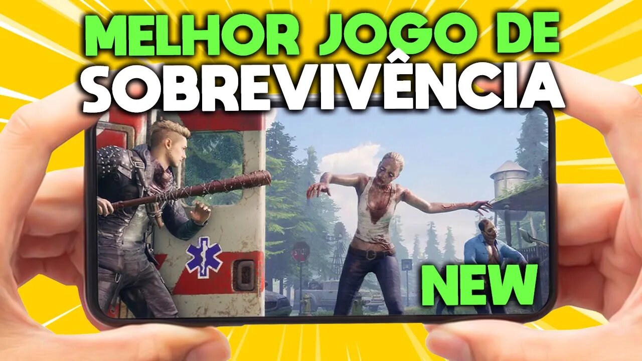 Novo e Melhor Jogo De Sobrevivência Para Celular 🙀 Vai superar o Last Island - CrisisX Last Survival