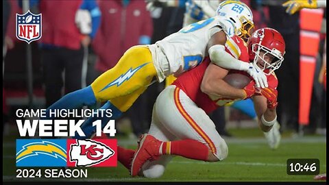 Los angeles chargers VS Kansas city chiefs game highlights (NFL 2024