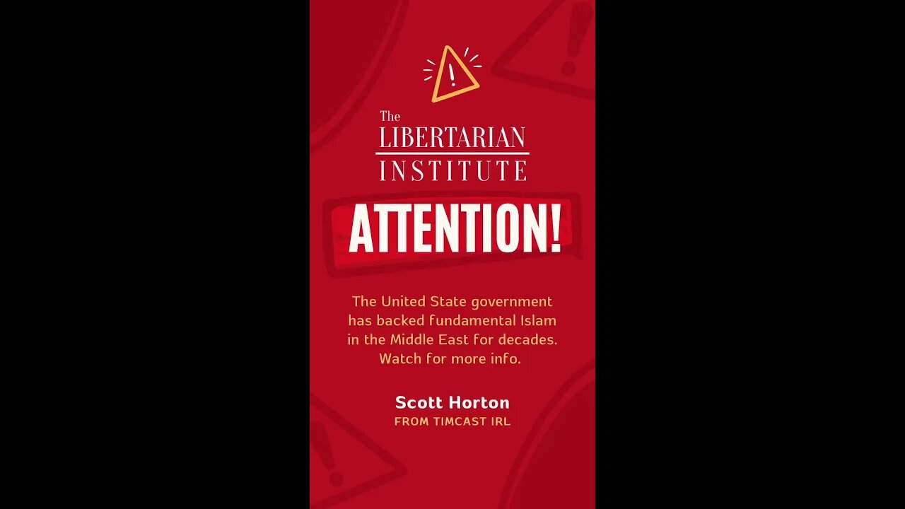 U.S. Backed Fundamentalist Islam