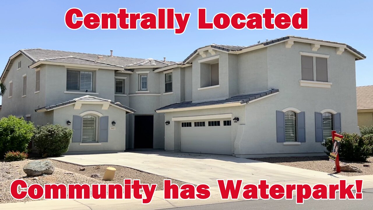 Community Waterpark | Great Location| 4 Beds | 4.5 Baths | 2 Car | Loft | 3,705 SQFT | $525,000