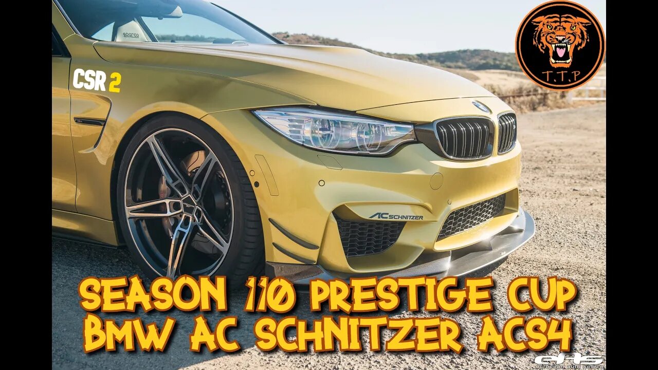 LET'S RACE the Season 110 Prestige Cup with the BMW AC Schnitzer ACS4!