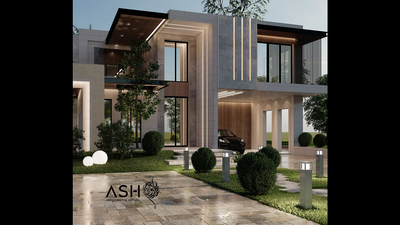 Exterior design for A villa-Palestine-HEBRON-SORIF 8-9-2023